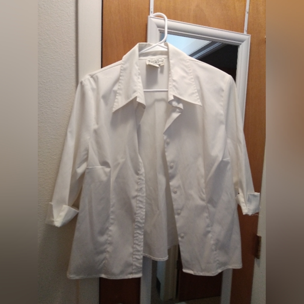 White Button-Up Shirt